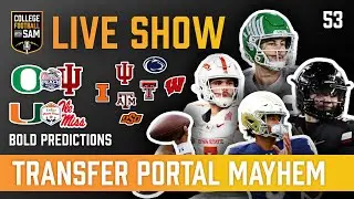 Transfer Portal Mayhem & More Thoughts On Oregon vs Indiana & Miami vs Ole Miss