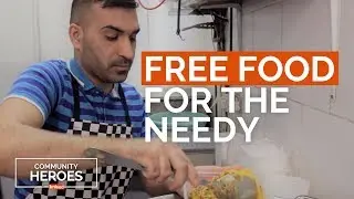 Muslims Serve FREE FOOD to 300 NEEDY PEOPLE Every Thursday in London