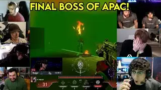 Valorant Pros/Streamers Reacts To T1 Meteor Insane 1v3 ACE CLUTCH Against G2 In VCT