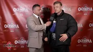 Urs at the 2022 Mr Olympia check in