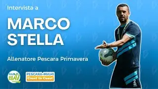 Intervista a Marco Stella, allenatore Pescara Calcio Primavera