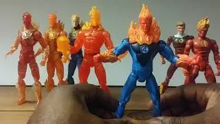 Сравнительный обзор Человека-Факела из Marvel Legends