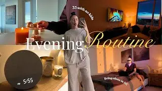 my winter evening routine 🕯️living alone at 33 with no kids in a Washington, DC apartment