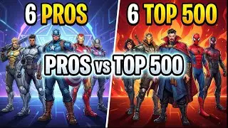 6 PROS vs 6 TOP 500 PLAYERS… This Got INSANE