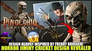 Pinocchio: Unstrung First Look | Robert Englund as Jiminy Cricket!