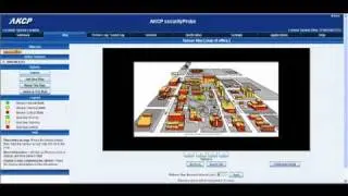 AKCP Sensor Map