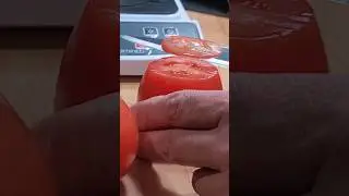 Chef Knife Tomato Cut Test  #kitchenknife #chefknife
