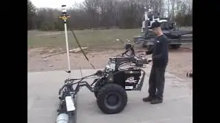 Mini Screed™ C Laser Screed® with 3-D Profler System testing functions