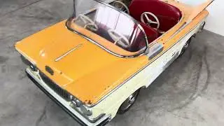 1959 Autopede Buick Electra 225 Carousel Car in Two Tone Yellow