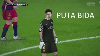 Y si MESSI fuese PORTERO en FIFA 16....