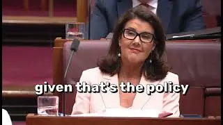 Penny Wong mocks Jane Hume for being too scared to direct her questions to Katy Gallagher