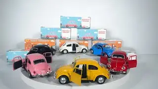 1/32 Scale 1967 Volkswagen Vw Classic Beetle Bug toy car