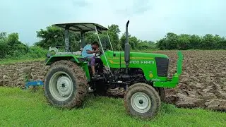 Indo form 3048 DI Tractor performance with hydraulic reversible  plough