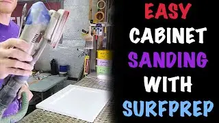 How To Easily Sand Cabinet Doors With @SurfPrepSanding