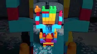 Monster trucks want to crash the blocks #amazing #toys #viral