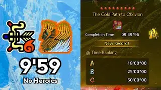 Arch-Tempered Jin Dahaad - Bow Solo 9'59 (No Heroics) - Free Challenge Quest A-Rank | MHWilds