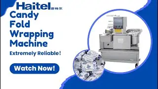 Craving smoother candy fold packaging? Watch How is the Haitel candy fold Packaging machine working！