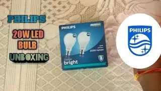 Philips 20W LED Bulb Unboxing || #Sudhir Krishna