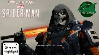 Stream Highlight: Taskmaster Final Fight | Marvel's Spider-Man [ps4]