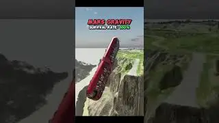Extreme Bus Crash Test Under Different Planet Gravities | Survival Rate Challenge