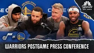 Steph Curry, Warriors break down highlights in Golden State's win over Utah Jazz | NBC Sports BA