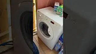 Hoover VisionTech VTS715D21X washing machine || VERY unbalanced service mode spin