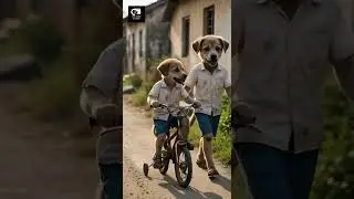 The Untold Story of Two Puppy Brothers  #short #shorts #shortvideo