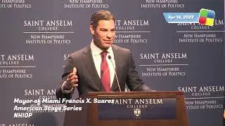 Mayor of Miami Francis X. Suarez, American Stage Series, NHIOP, 4/18/23