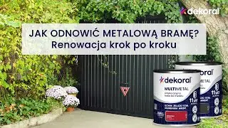 Dekoral MULTIMETAL - Antykorozyjna farba do metalu - instruktaż