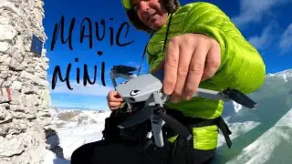 ❄️🇮🇹 MAVIC MINI DJI HIGH ALTITUDE DRONE FLIGHT +3000m SELLARONDA DOLOMITES & GoPro MAX SKI 🎿