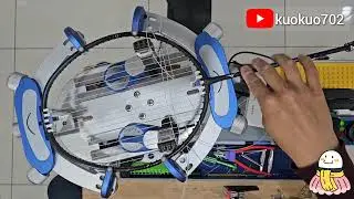 羽球拍穿線 DIY 縮時紀錄 Stringing My Badminton Racket (DIY Time-lapse)