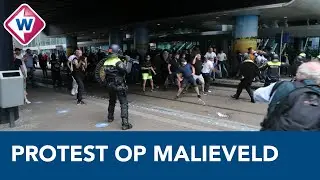 Samenvatting van de demonstratie tegen coronamaatregelen op het Malieveld en omgeving - OMROEP WEST