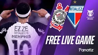 Corinthians vs Fortaleza | FREE LIVE GAME | Brasileirao 2025 📺