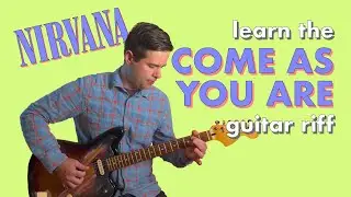 Come As You Are Guitar Riff | Easy Lesson