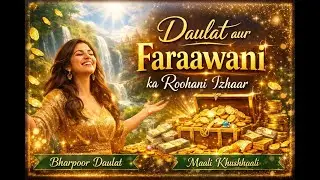 ✨ Daulat aur Faraawani ka Roohani Izhaar ✨MANIFEST NOW DAILY