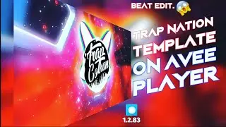 Шаблон Avee Player Trap Nation и //Alight Motion// Редактировать 1.2.83 и 2.8.0 Gotham Present.