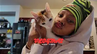 vlogmas week three ☆ : SANTA is coming 2 town ! 🎅🏾 ⋆｡°✩