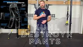 Kuhl Destroyr Pants Review - Sean Sewell of Engearment