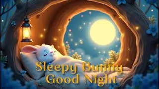 🌜🐇 Sleepy Bunny | Gentle Bedtime Rhyme for Kids 🐇🌜