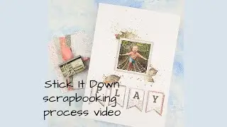 Stick It Down - StickerKitten - Scrapbooking Process Video