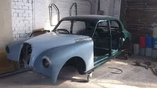 Riley Pathfinder 1955 #restoration #vintagecars #riley #rust