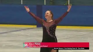 Anick Hamel - Bronze Women Free Skate Class II - 2022 ISU Adult Competition - Ottawa