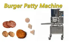 Automatic Cutlet Burger Patty Forming Machine | Meat Patty Making Machine