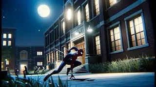 Spidey's Nighttime School Adventure: Peter Parker Takes On The Dark Streets