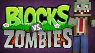 Blocks VS Zombies! Minecraft Mini Game w/ SensualPuma