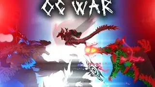 Godzilla Alpha verse oc battle | animation | dc2 | oc | oc battle |