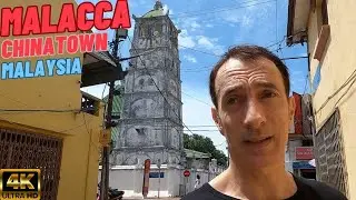 MOST BEAUTIFUL CHINATOWN? Malacca, Malaysia 🇲🇾 4K