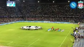 Napoli Fans Roar &ldquo;The Champions&ldquo; Against Liverpool In The Champions League