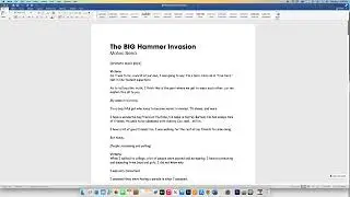The BIG Hammer Invasion, Cast & Crew, Part 1