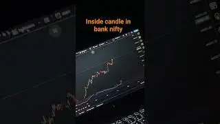 📈 inside candel in bank nifty 🤑 #stockmarket